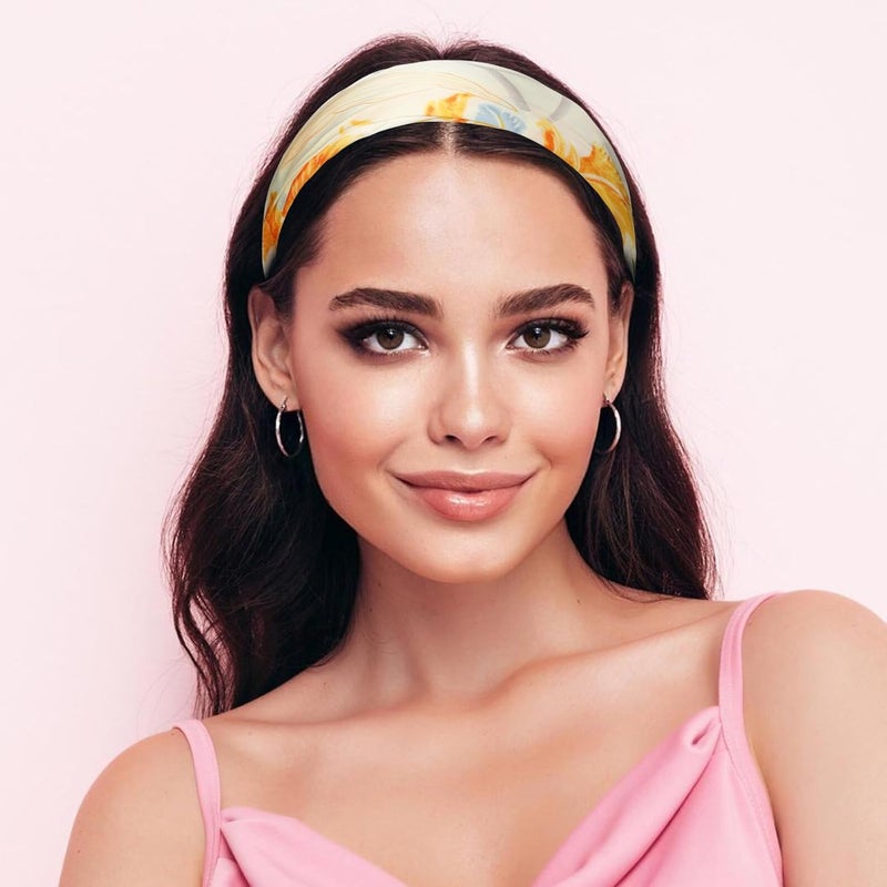 Sumolux Head Hair Scarf for Women Like Satin Silk Scarf Bandana Hair Wrapping Night Large Square Scarves 27.5" - Image 3